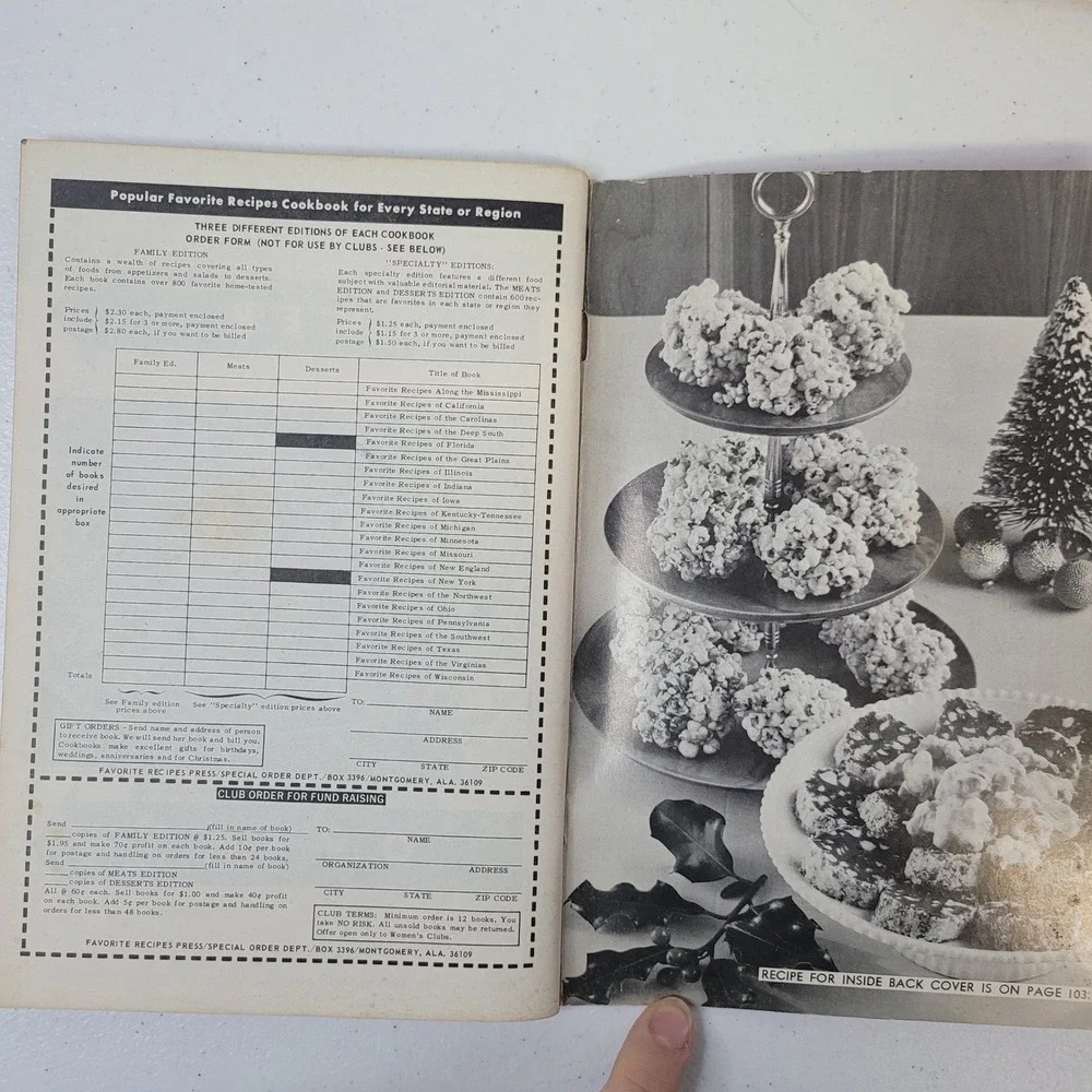Favorite Recipes Press candy cookbook